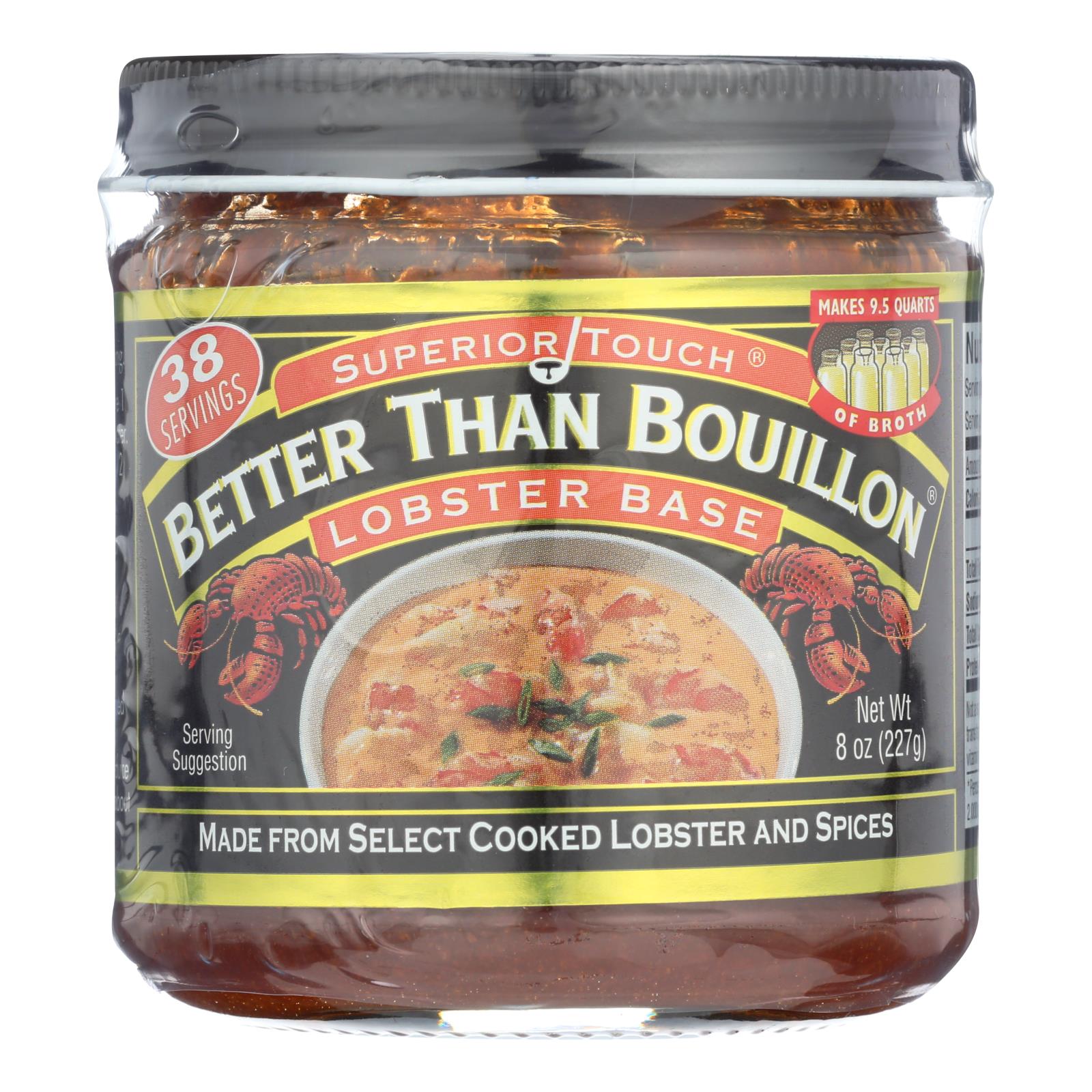 Better Than Bouillon Seasoning - Lobster Base - Case of 6 - 8 oz.