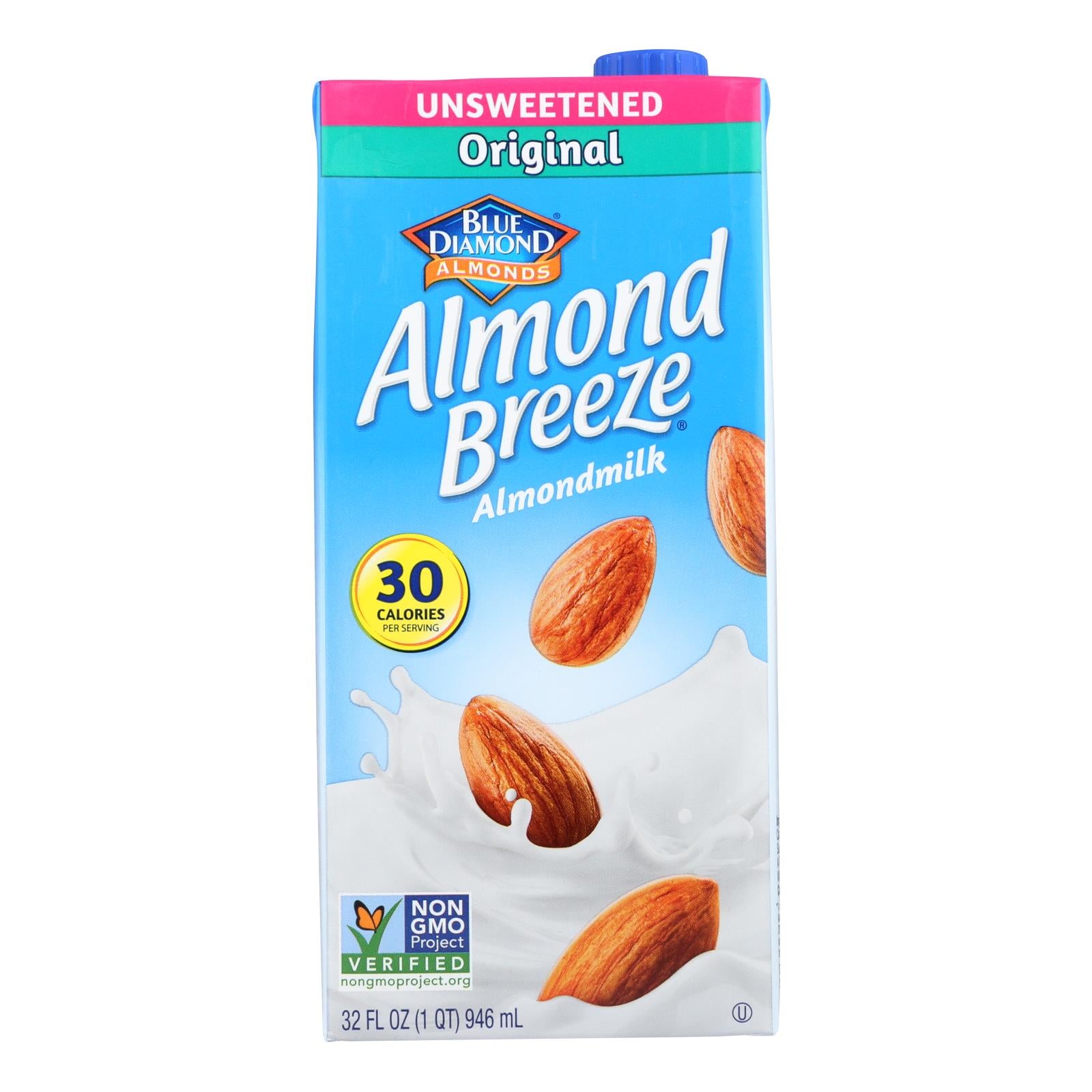 Almond Breeze - Almond Milk - Unsweetened Original - 32 fl oz.