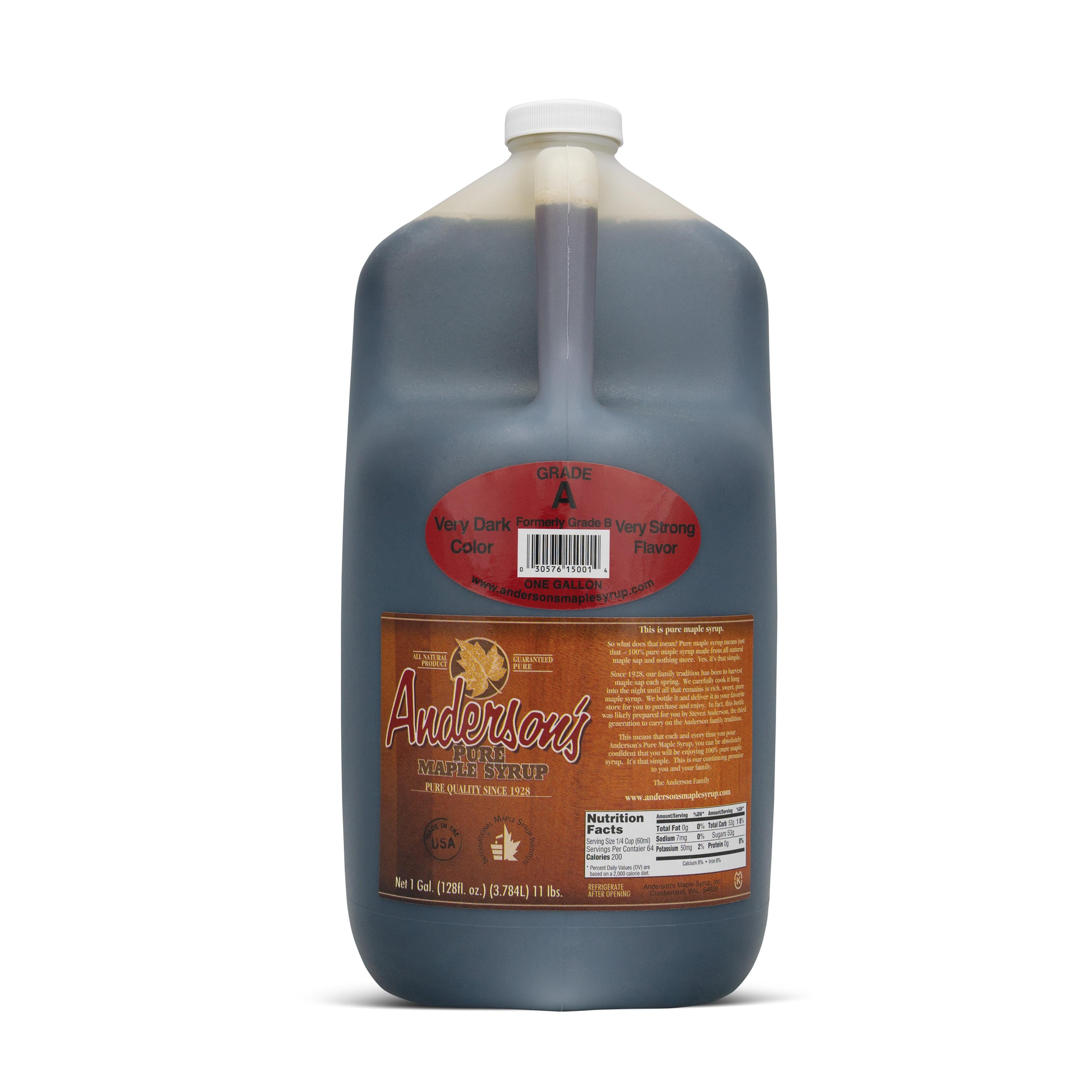 anderson's Maple Syrup Maple Syrup - Grade B - 1 gallon
