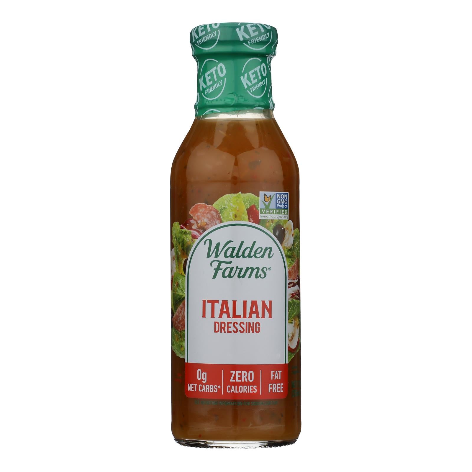 Walden Farms Dressing - Italian - Case of 6 - 12 fl oz
