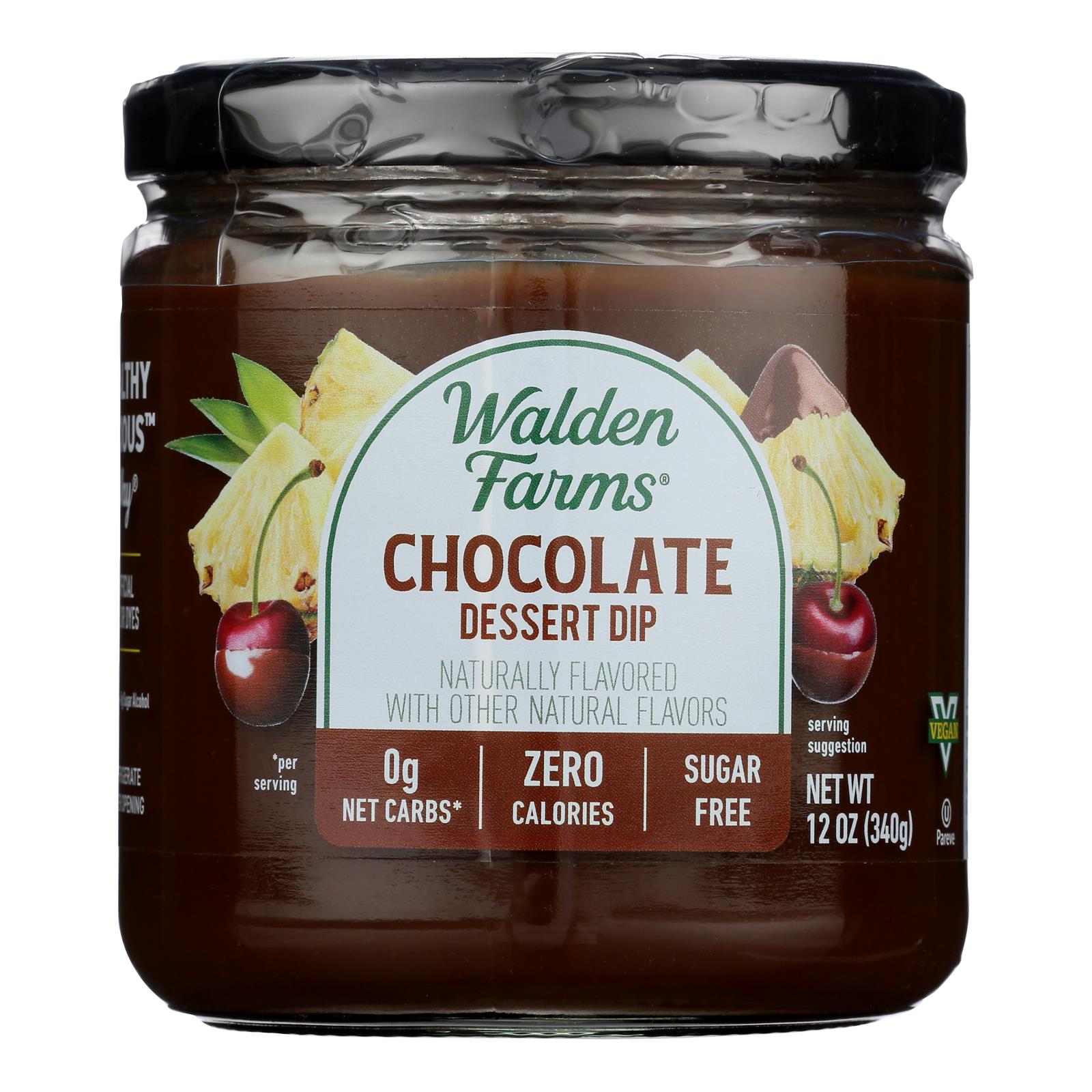 Walden Farms Dip - Chocolate - Case of 6 - 12 oz