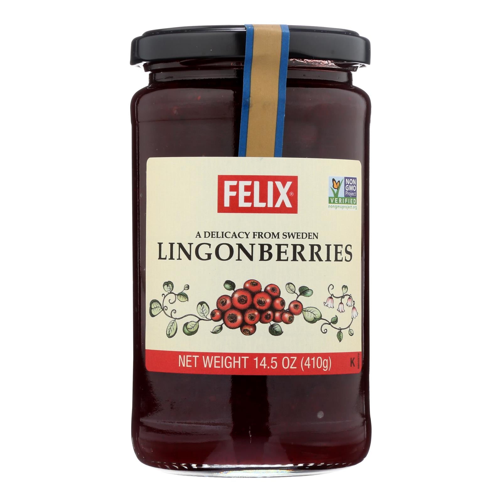 Felix Ligonberrie - Fruit - Case of 8 - 14.5 oz.