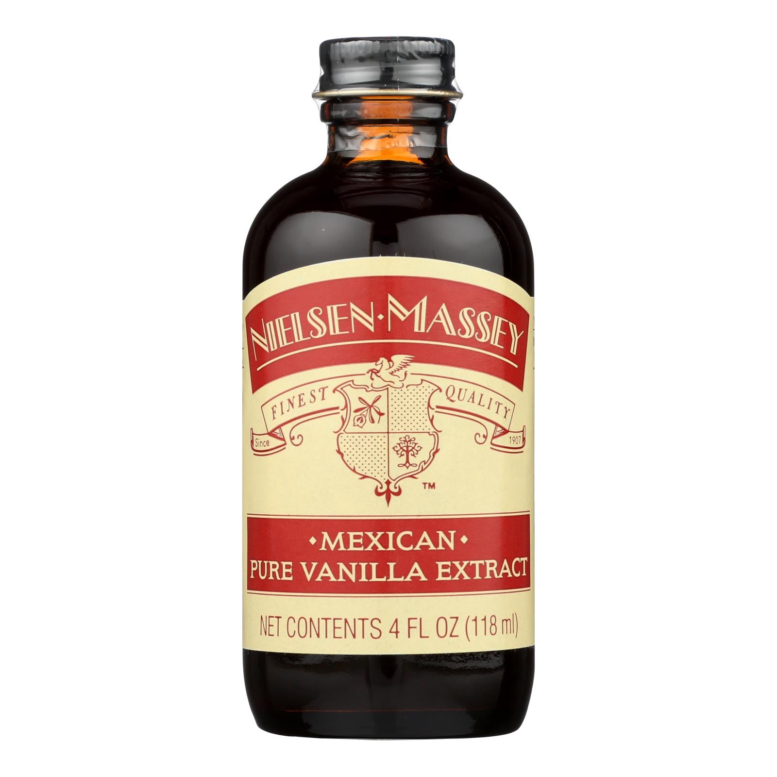Nielsen-Massey Mexican Vanilla Extract  - Case of 8 - 4 FZ