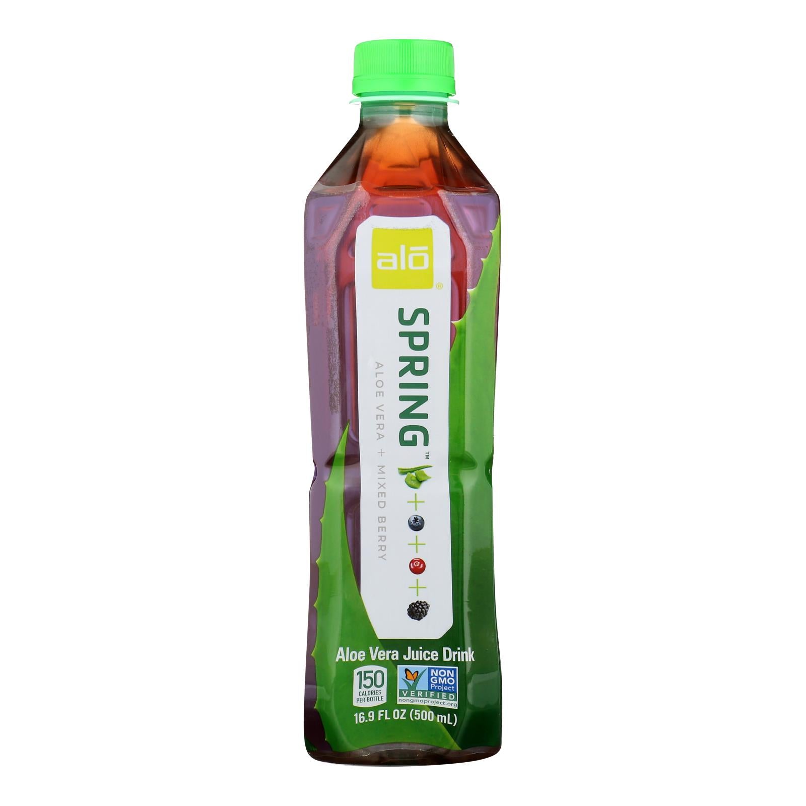 Alo - Drink Spring Mixed Berry - Case of 12-16.9 fl oz.