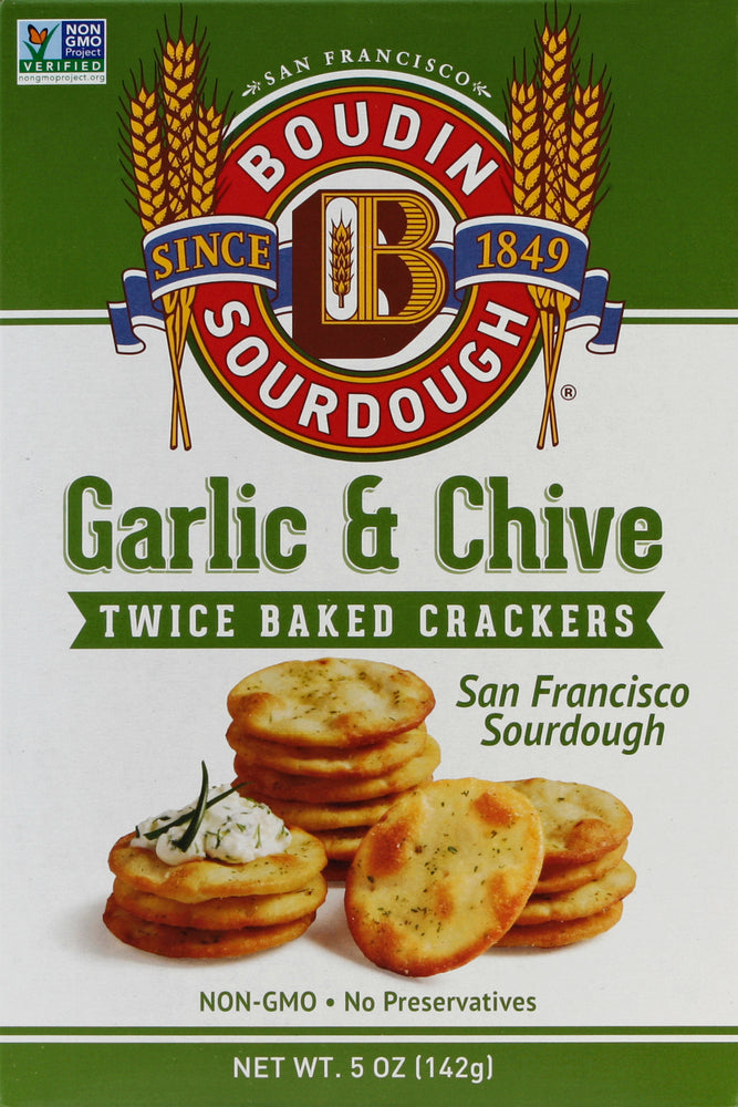 Boudin Sourdough Crackers 5 oz - Case of 12