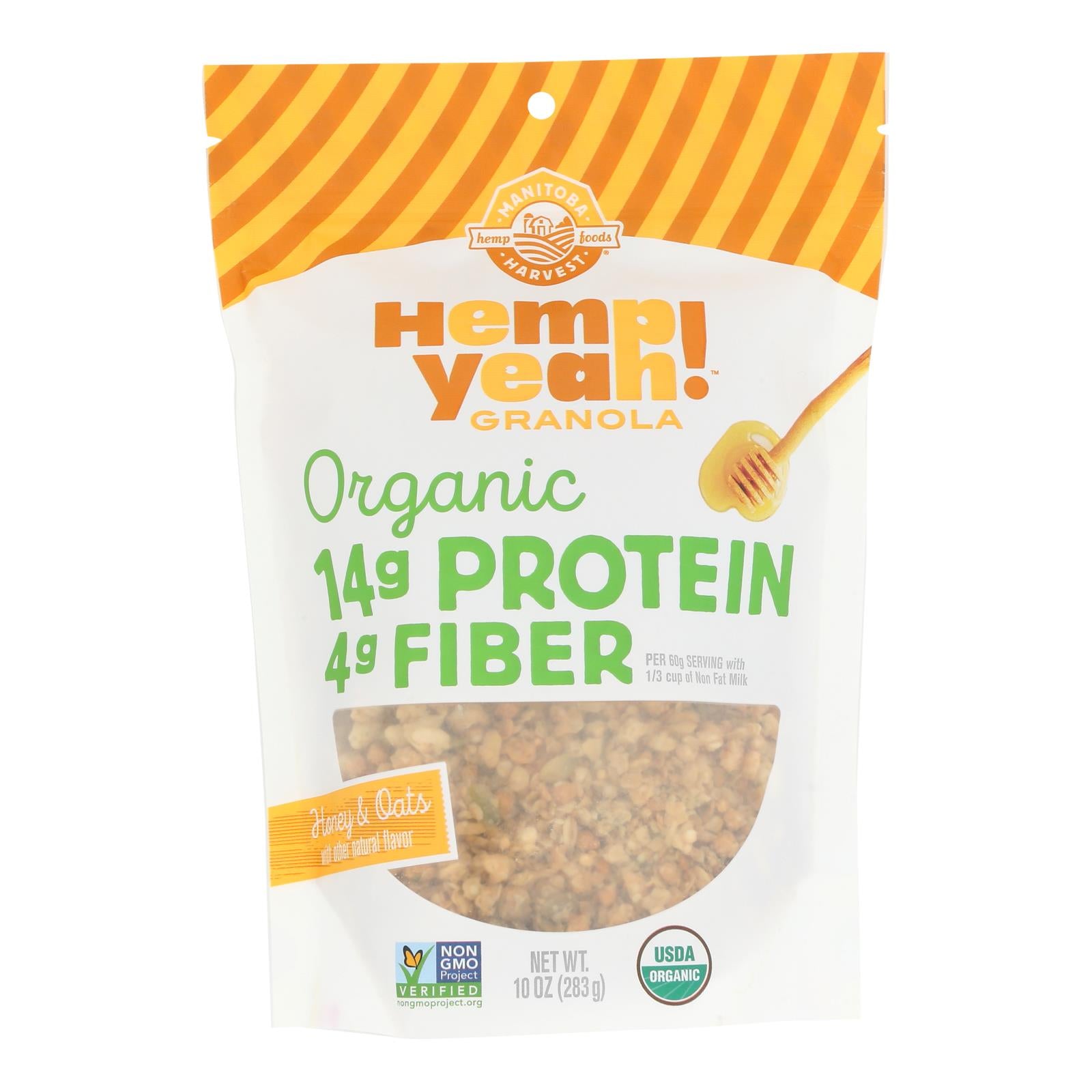 Manitoba Harvest - Granola Hemp Hny/oats - Case of 6 - 10 OZ