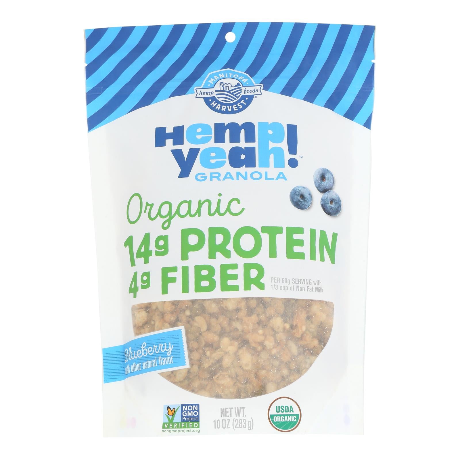 Manitoba Harvest - Granola Hemp Blubry - Case of 6 - 10 OZ
