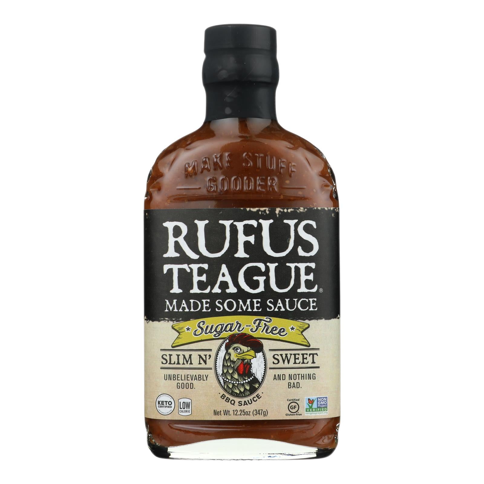 Rufus Teague - Sauce BBQ Slim N Sweet - Case of 6 - 13 OZ