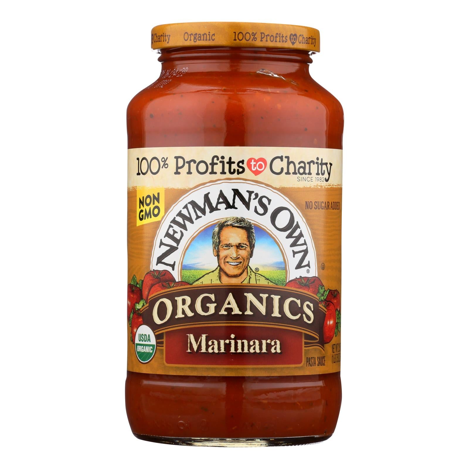 Newman's Own Organics Newman's Own, Organics Marinara Pasta Sauce - Case of 8 - 23.5 FZ