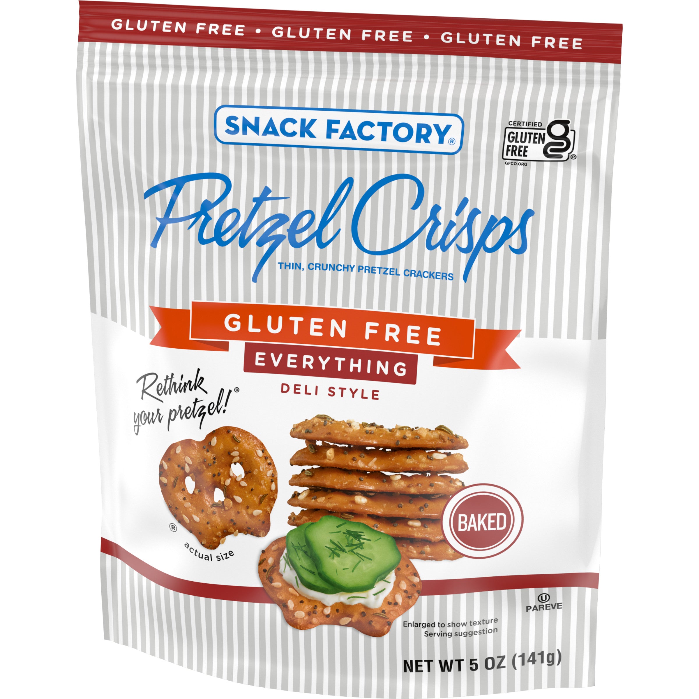 Pretzel Crisps Pretzel Crisps 5 oz - Case of 12