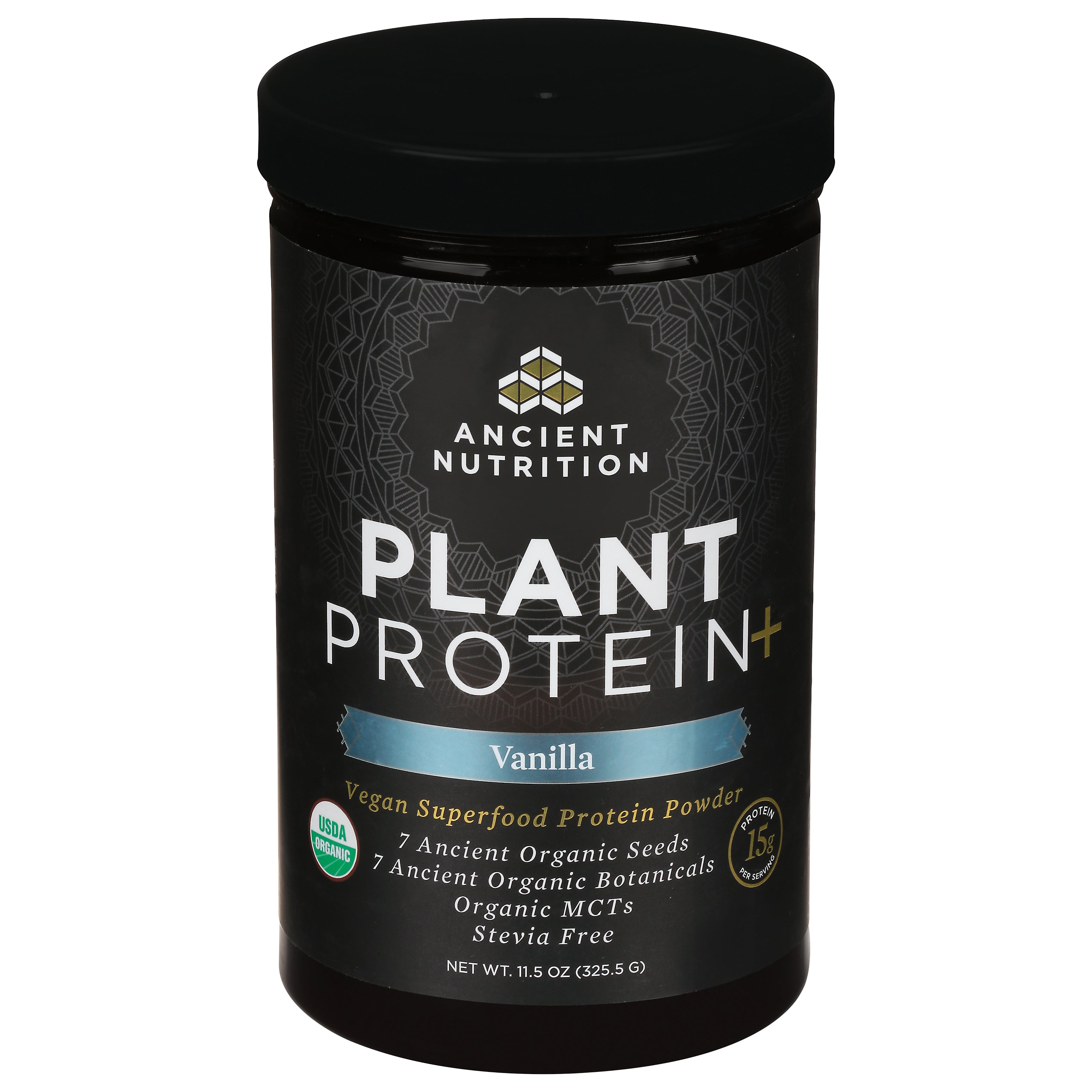 Ancient Nutrition - Plant Protn Og2 Vanilla - EA of 1-11.5 OZ