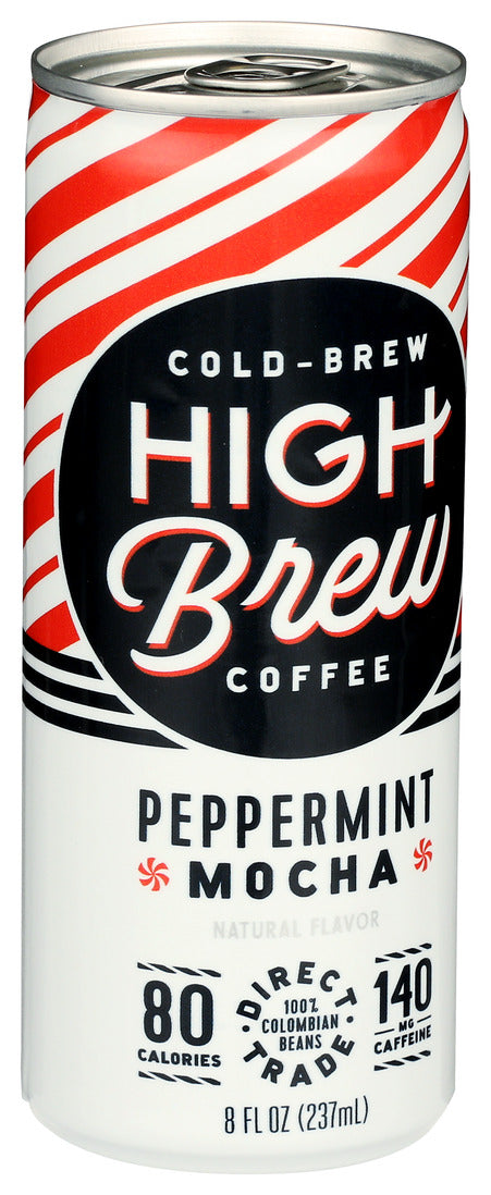 High Brew Coffee - Coffee Hldy Ppmnt Mocha - CS of 12-8 FZ