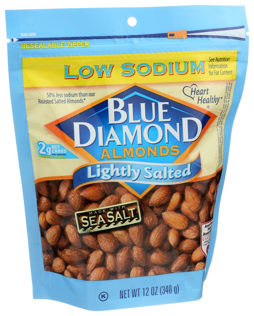 Blue Diamond - Almonds Lightly Salted - CS of 6-12 OZ