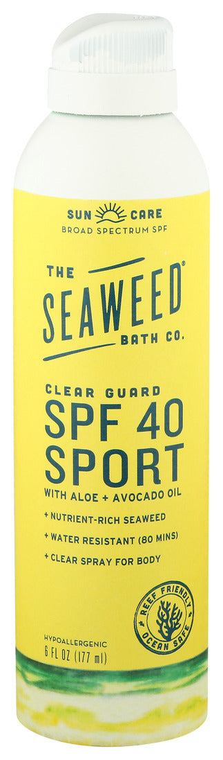 The Seaweed Bath Co - Snscrn Clr Grd Sprt Spf40 - EA of 1-6 FZ