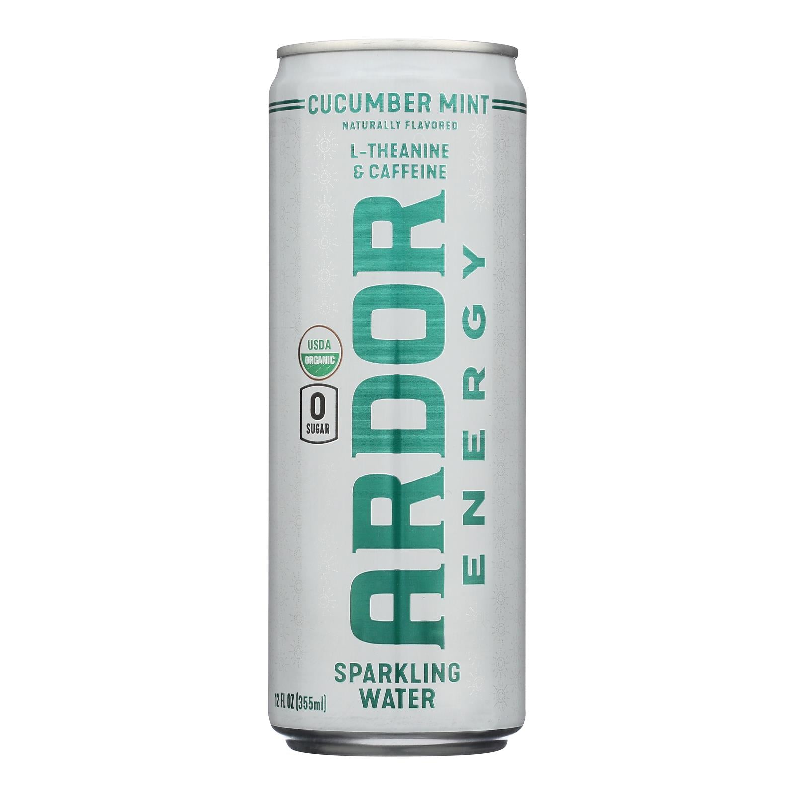 Ardor Sparkling Water - Sparkling Water Cumbr Mint - Case of 12-12 FZ