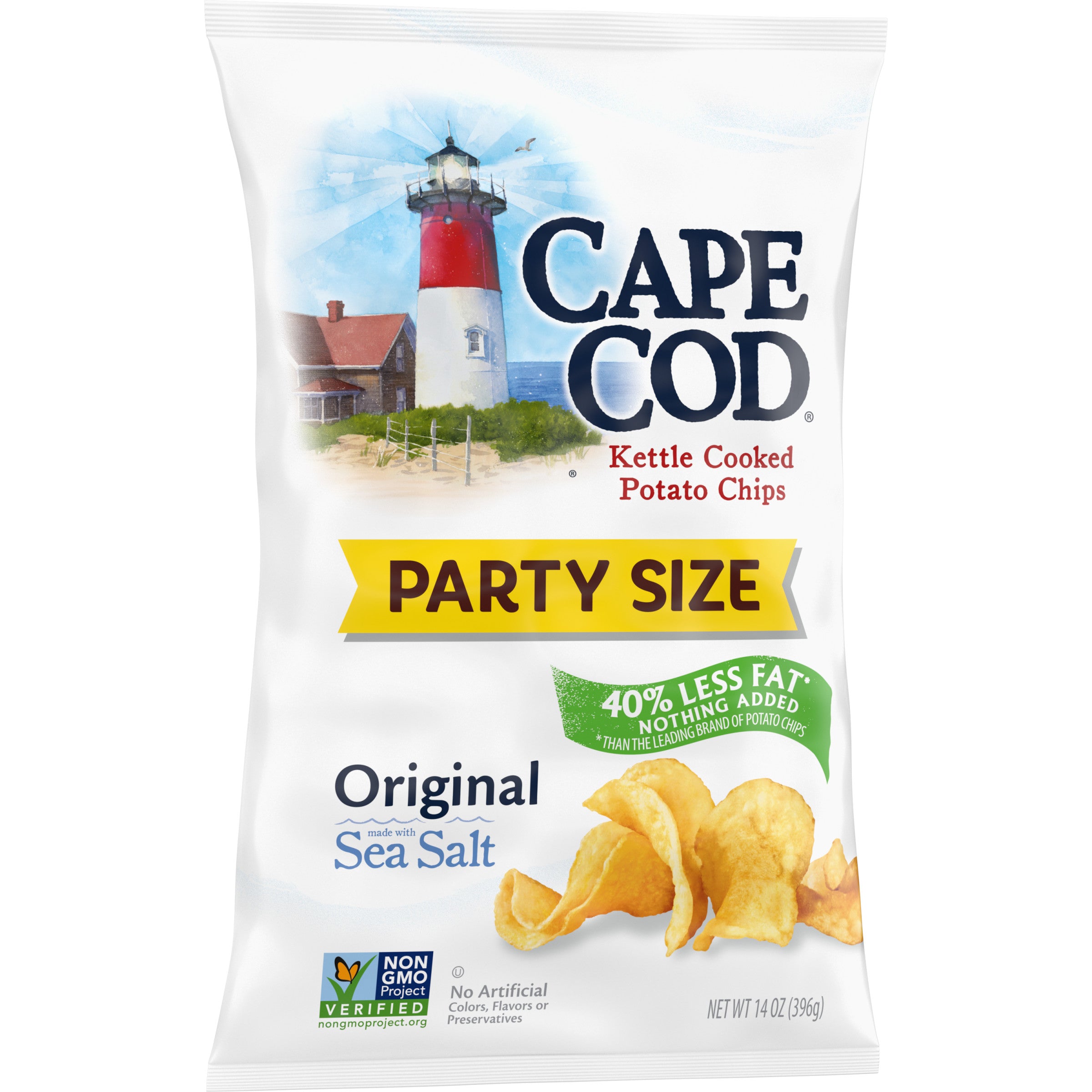Cape Cod - Potato Chip Less Fat - CS of 9-14 OZ