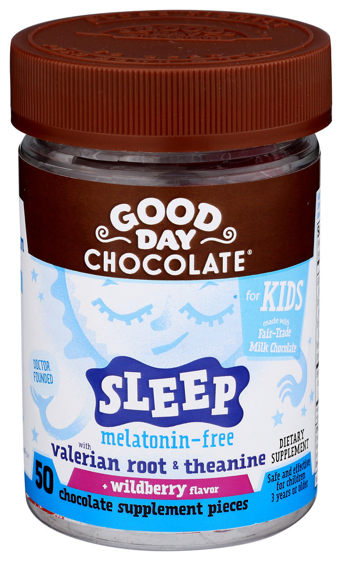 Good Day Chocolate - Supp Chocolate Kids Sleep - EA of 1-50 CT