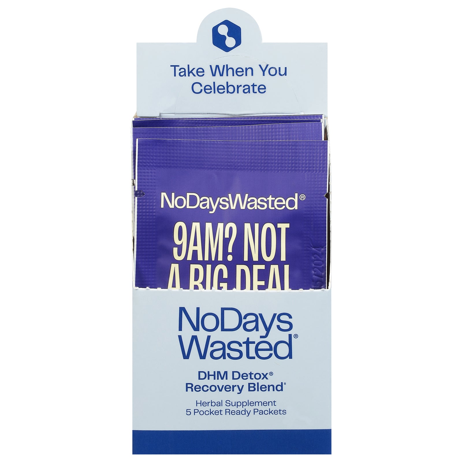 No Days Wasted - Dhm Detox Recovery 5 Pack - 1 Each-5 CT