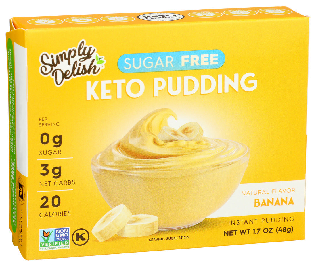 Simply Desserts - Pudding Mix Banana - CS of 6-1.7 OZ