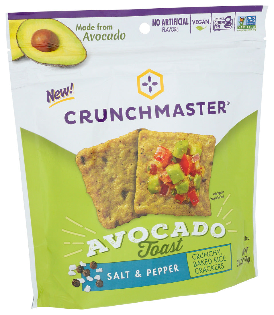 Crunchmaster - Crkr Gf Avo Toast S P - CS of 12-3.54 OZ