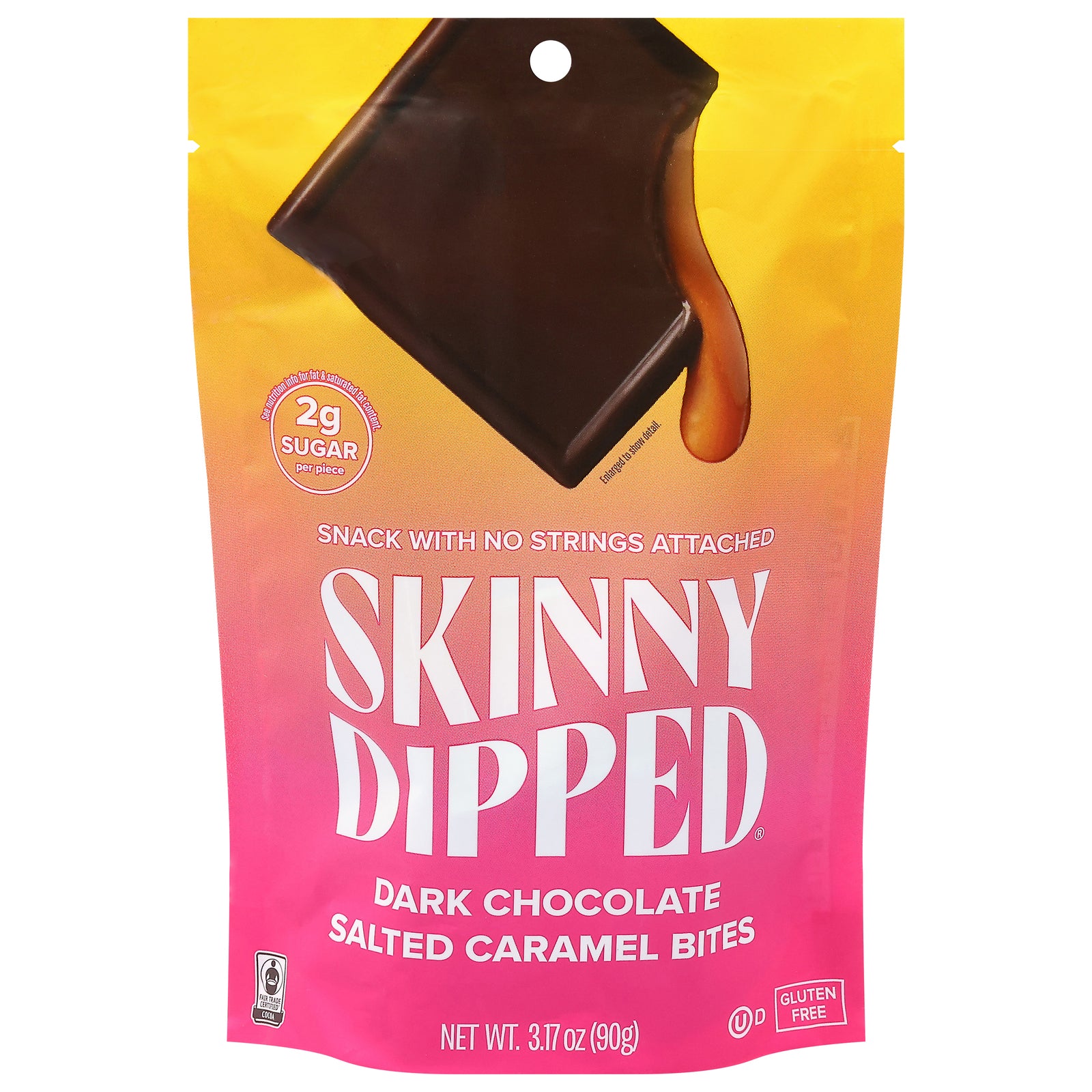 Skinnydipped - Bites Dk Choc Crml - CS of 10-3.17 OZ