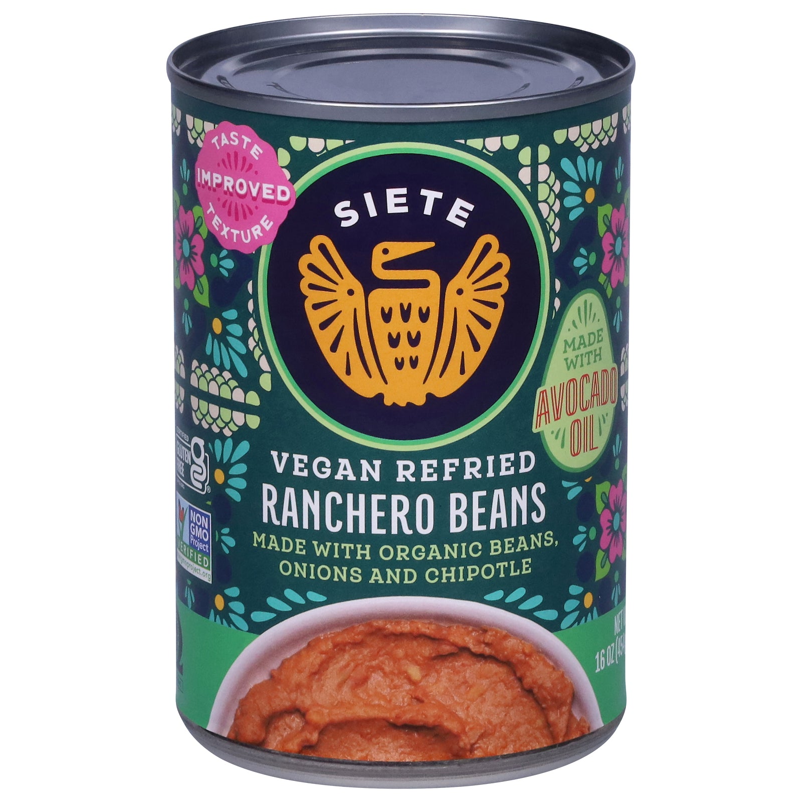 Siete - Beans Og3 Ref Ranchero - CS of 12-16 OZ