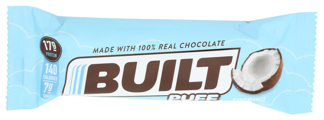 Built Bar - Protn Br Coconut Puffs - CS of 12-1.41 OZ