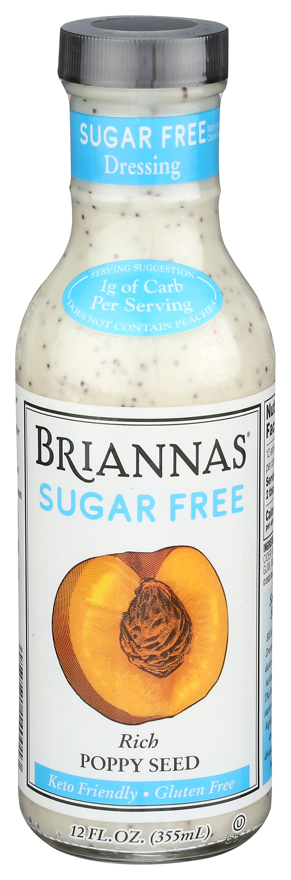 Brianna's - Dressing Poppy Seed Sf - CS of 6-12 FZ