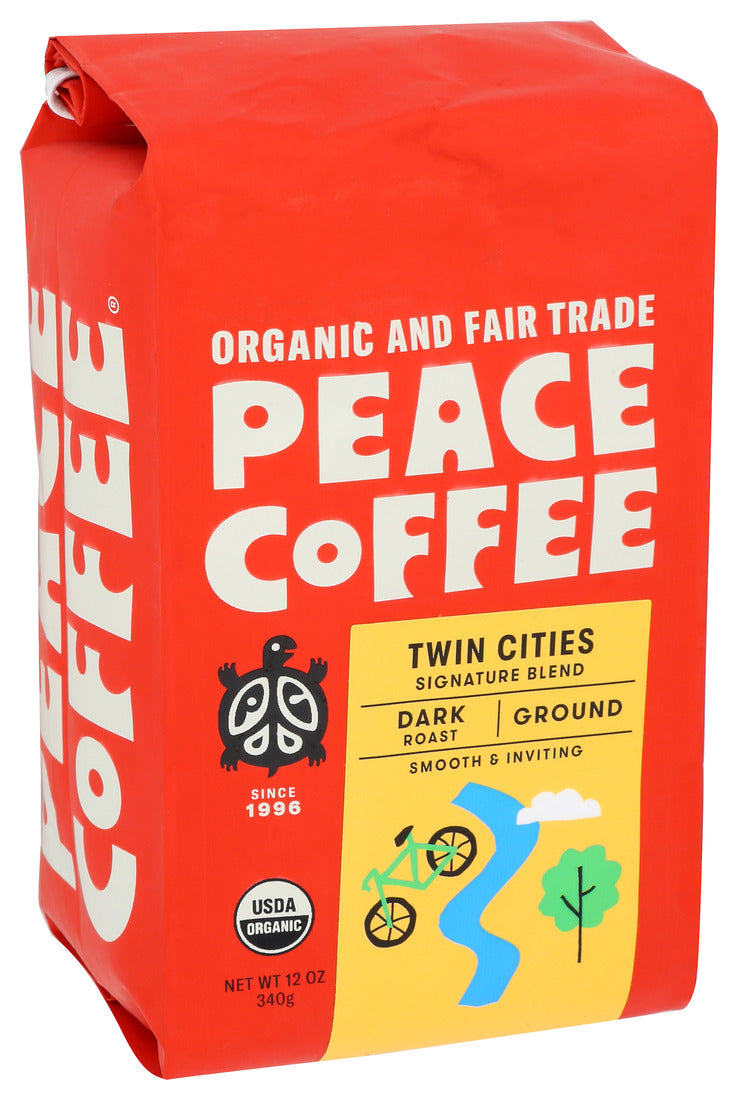 Peace Coffee - Coff Og1 Twin Cities Grnd - CS of 6-12 OZ
