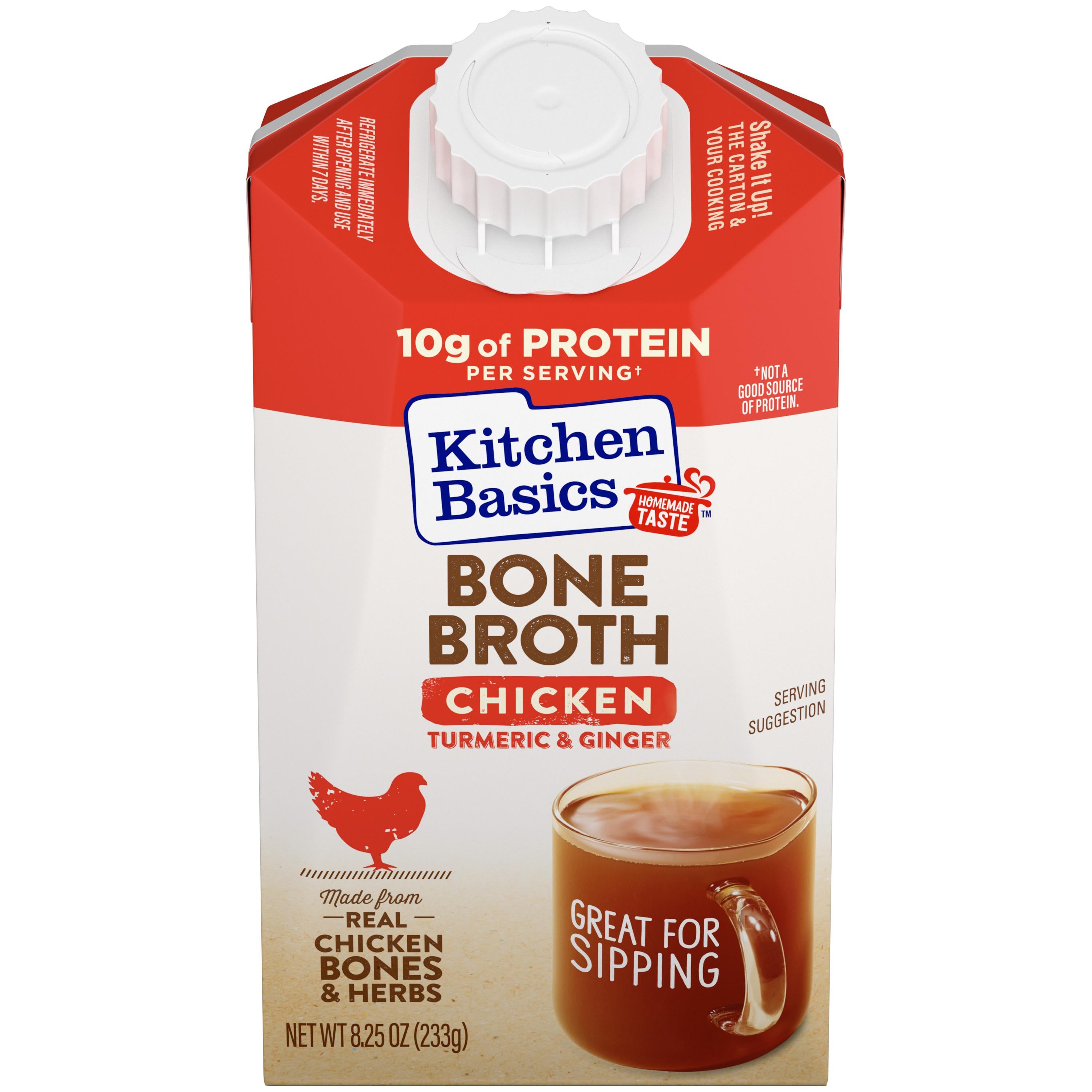 Kitchen Basics - Bone Broth Tmrc Gngr Lmgr - CS of 12-8.25 FZ