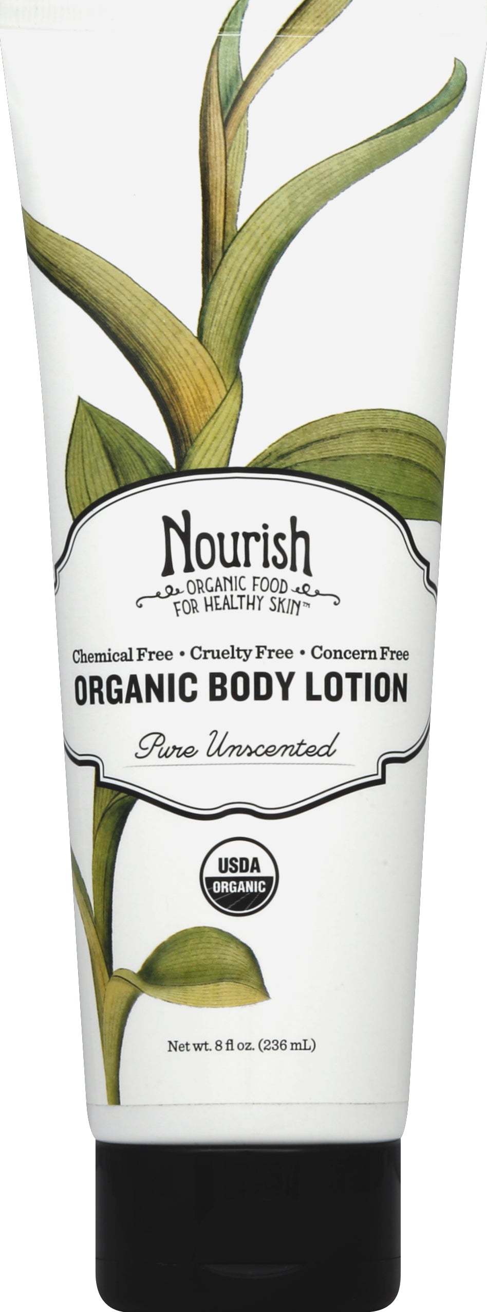 Nourish - Body Ltn Og2 Unscented - EA of 1-8 OZ