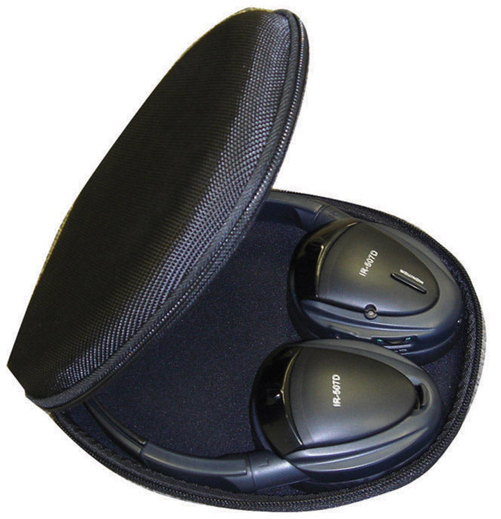 HEADPHONES SWIVEL EARPAD *PR* 1 CH. IR W/TRANSMITTER;P.ACSTK