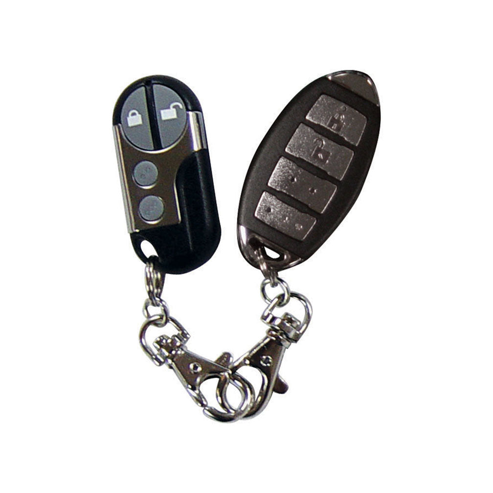 Omega Keyless Entry and Security starter interrupt two 4 button transmitters