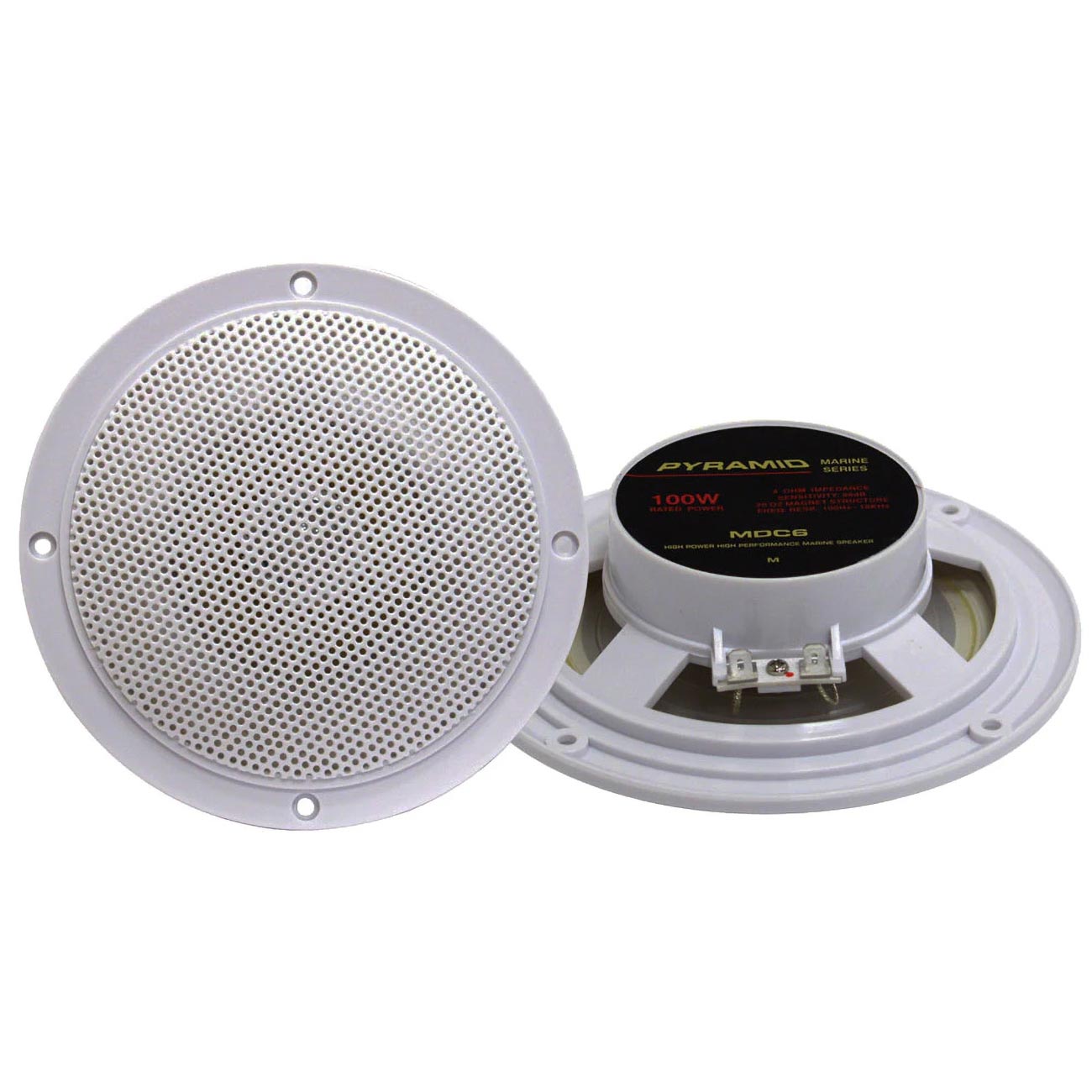 Pyramid Marine 5.25‚Äù Dual Cone Speakers