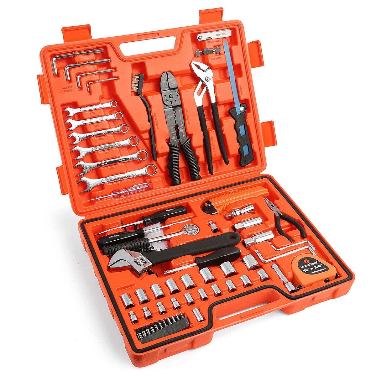 Great Neck MS125 Mariner's SAE Tool Set 125-Piece