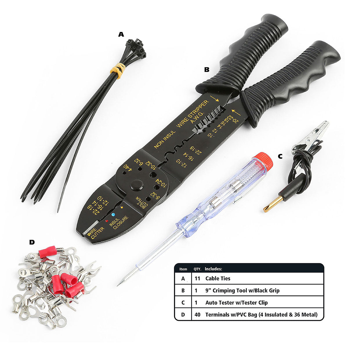Great Neck MS125 Mariner's SAE Tool Set 125-Piece