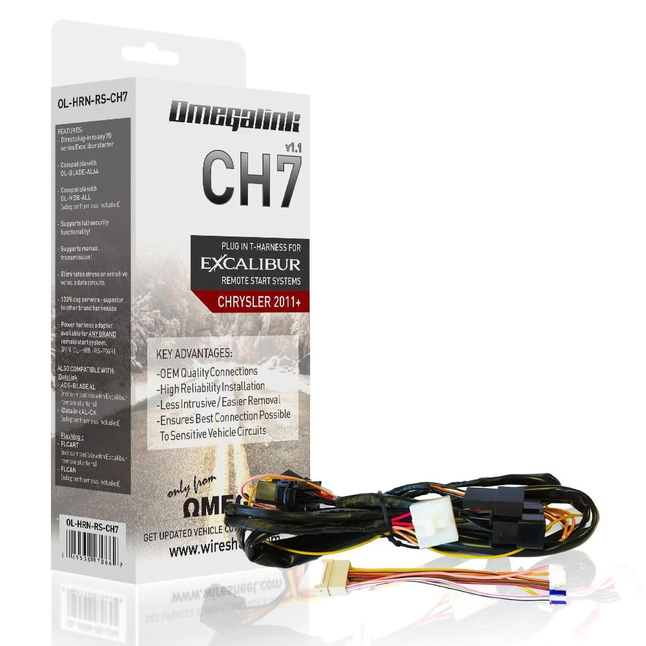 Excalibur Plug&Play Harness Chrysler/Dodge/Jeep/Ram/SRT Vehicles (2011 - 2023)