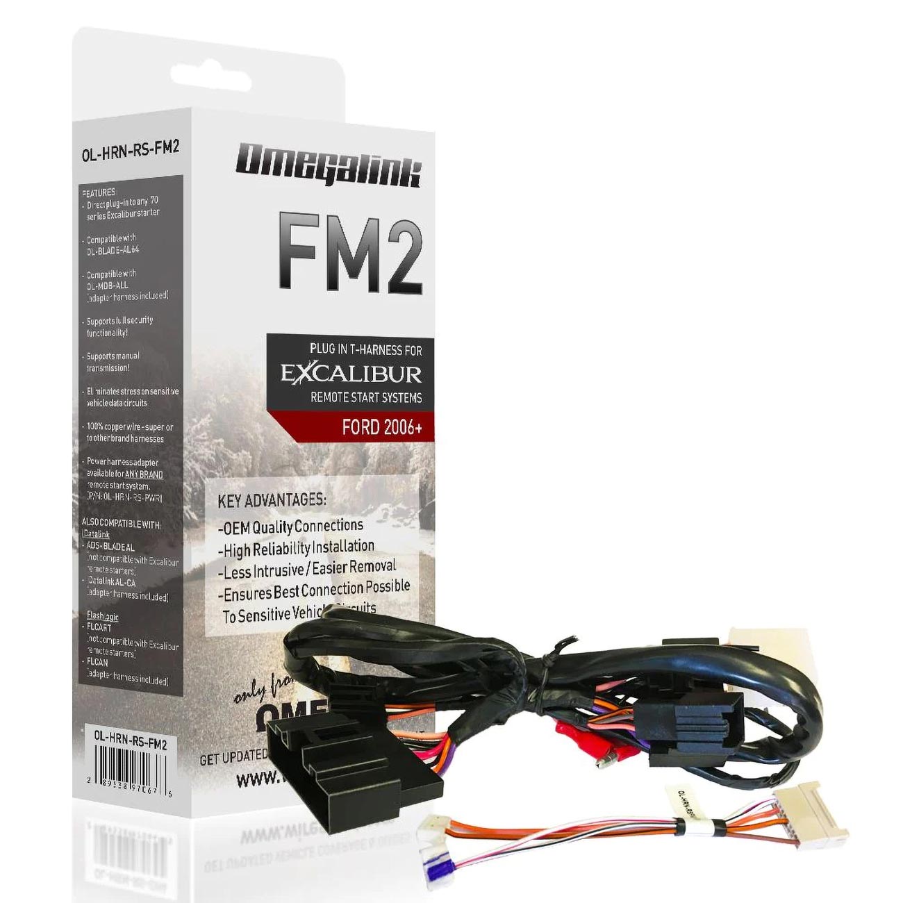 Omegalink T-Harness for Ford Lincoln Mazda Mercury Vehicles (2006-2014)