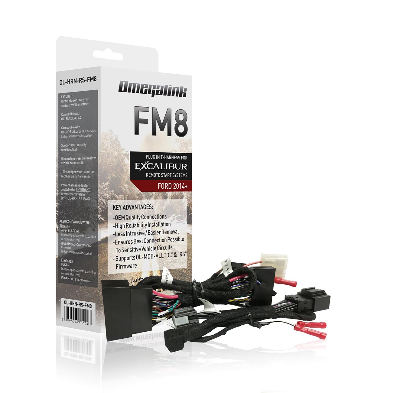 Omegalink Plug&Play HarnessCovers Select Ford Vehicles; 2014-2023