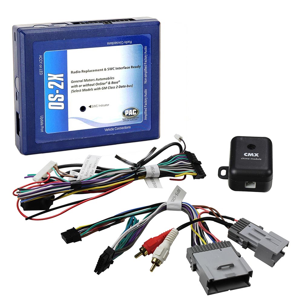 PAC OnStar Radio Replacement Interface for Select ‚Äò00 - '13 GM Class II Vehicles