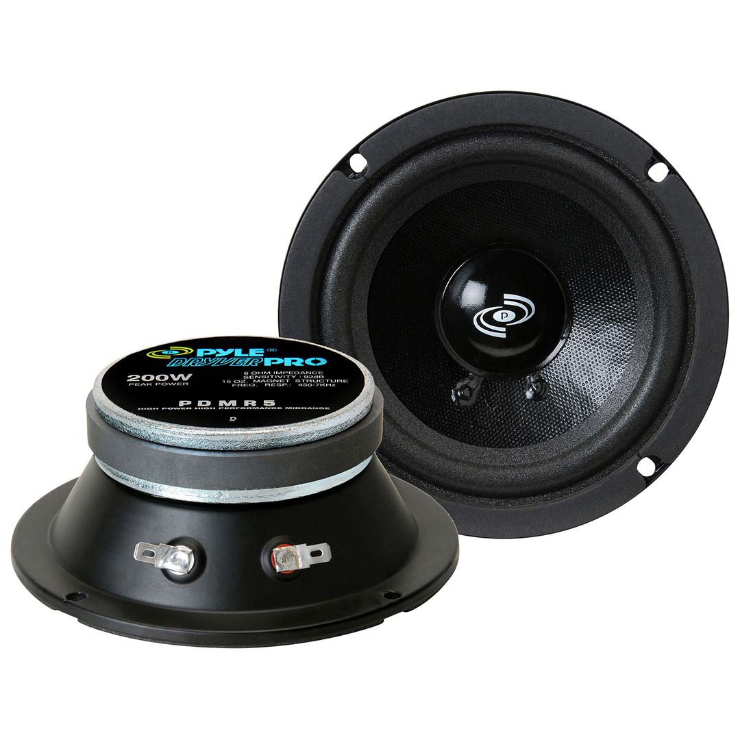 PYLE DRIVEMIDRANGE DRIVER(Sold each)  5" 8 OHM