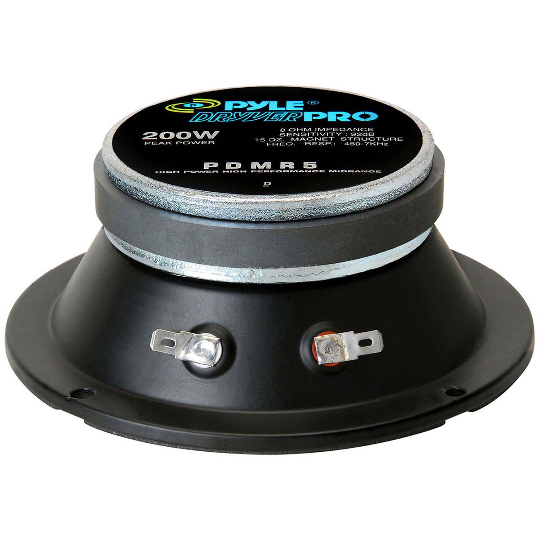 PYLE DRIVEMIDRANGE DRIVER(Sold each)  5" 8 OHM
