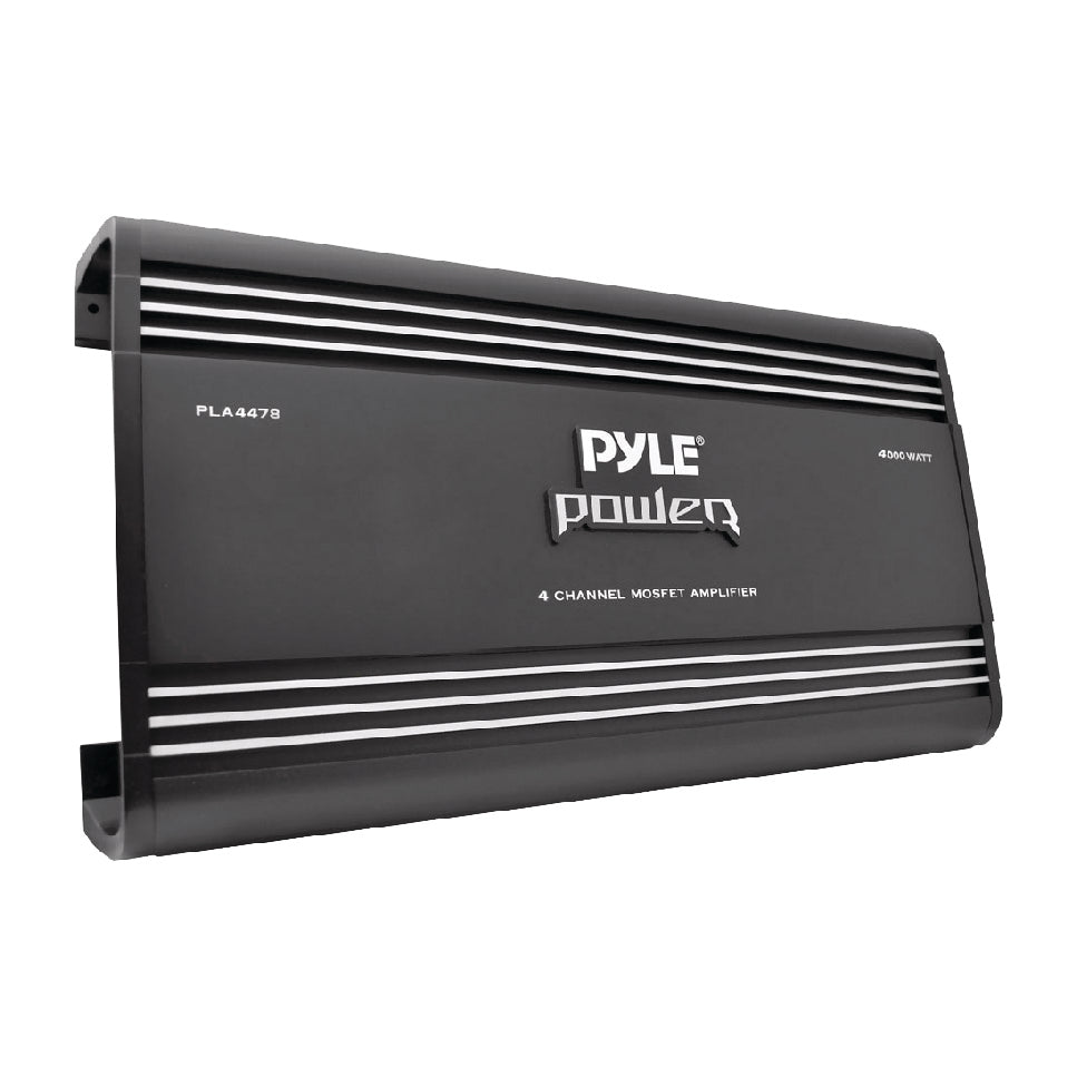 Pyle 4 Channel 4000W Bridgeable Mosfet Amplifier