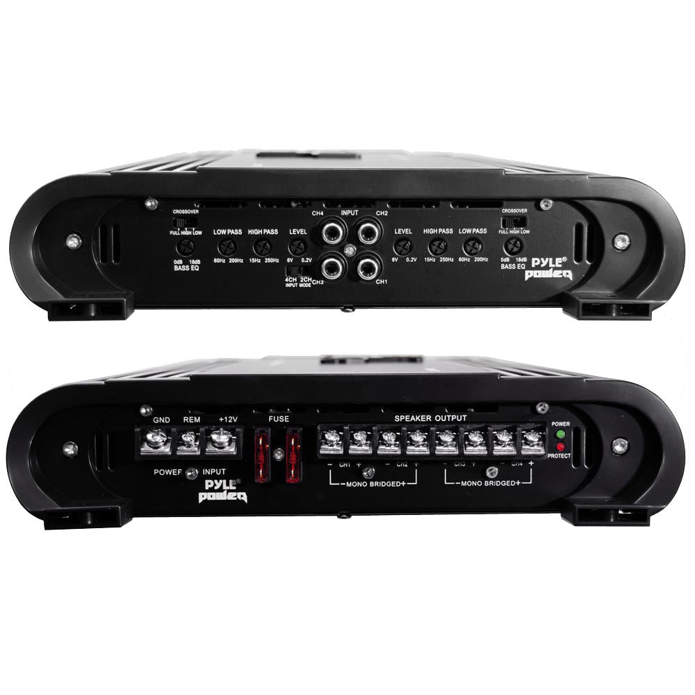 Pyle 4 Channel 4000W Bridgeable Mosfet Amplifier
