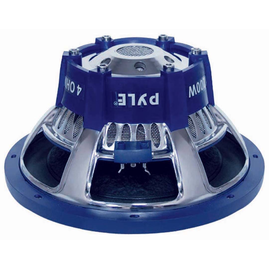 SUBWOOFER 8" PYLE BLUE WAVE 600 WATTS; DVC; 60oz MAGNET