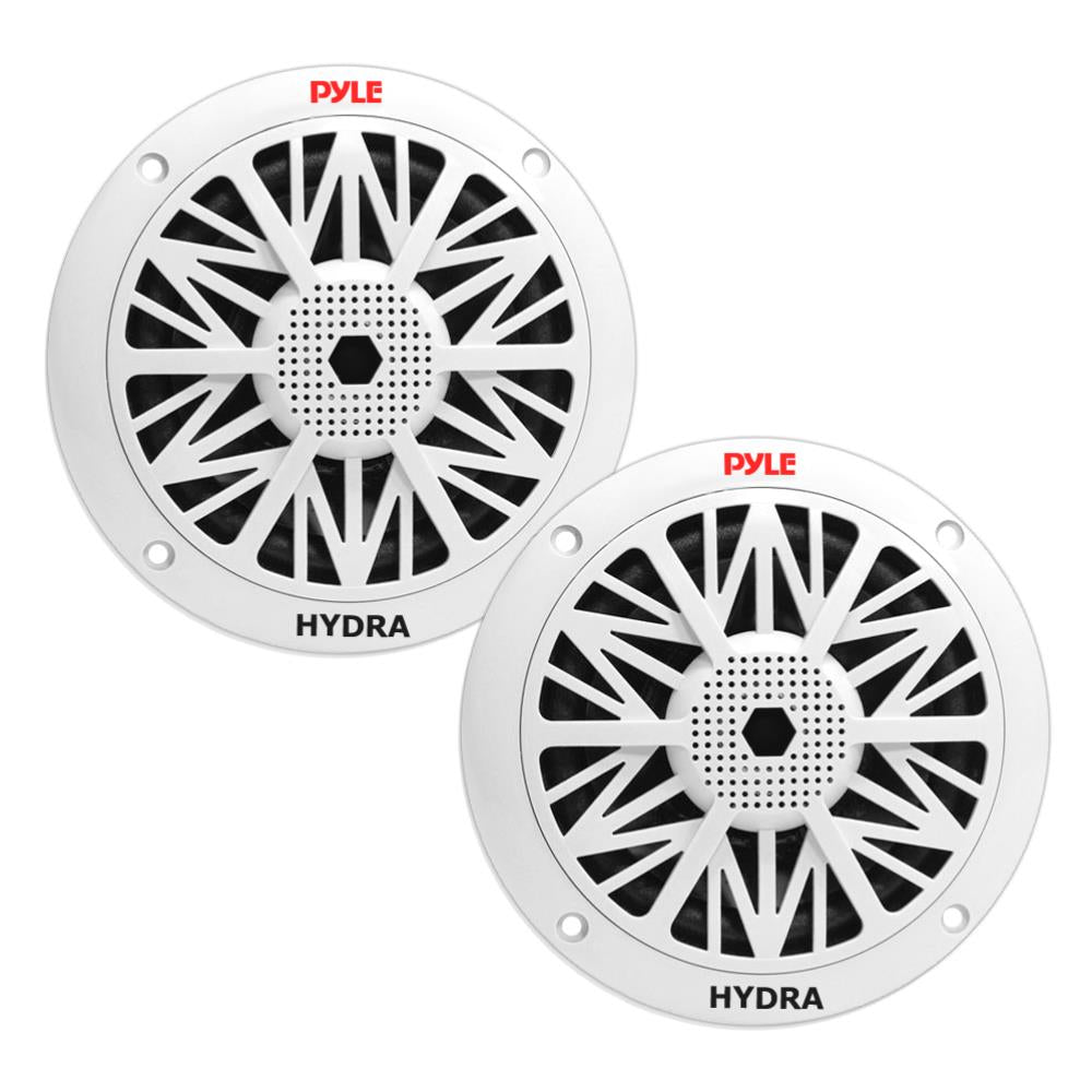 Pyle Marine 5.25‚Äù 2-Way Speakers (White)