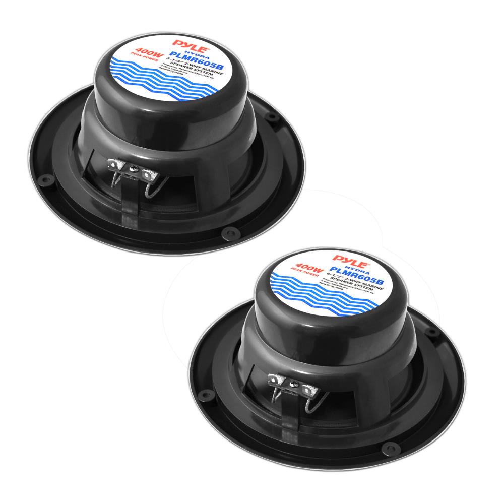 Pyle Marine 6.5‚Äù 2-Way Speakers (Black)