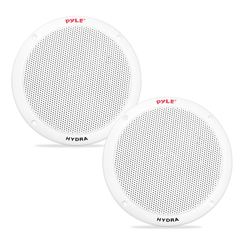Pyle Marine 6.5‚Äù 2-Way Speakers (White) [PLMR605W]