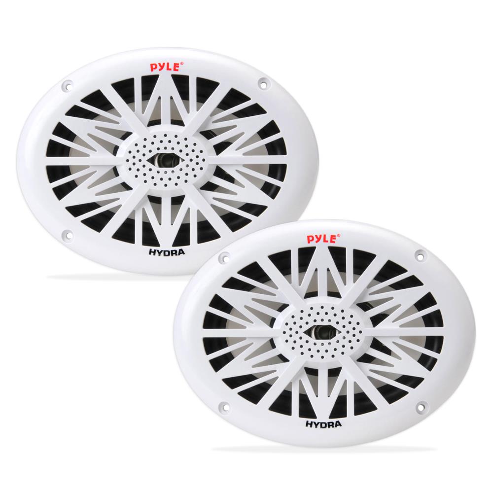 Pyle Marine 6√ó9‚Äù 2-Way Speakers (White)