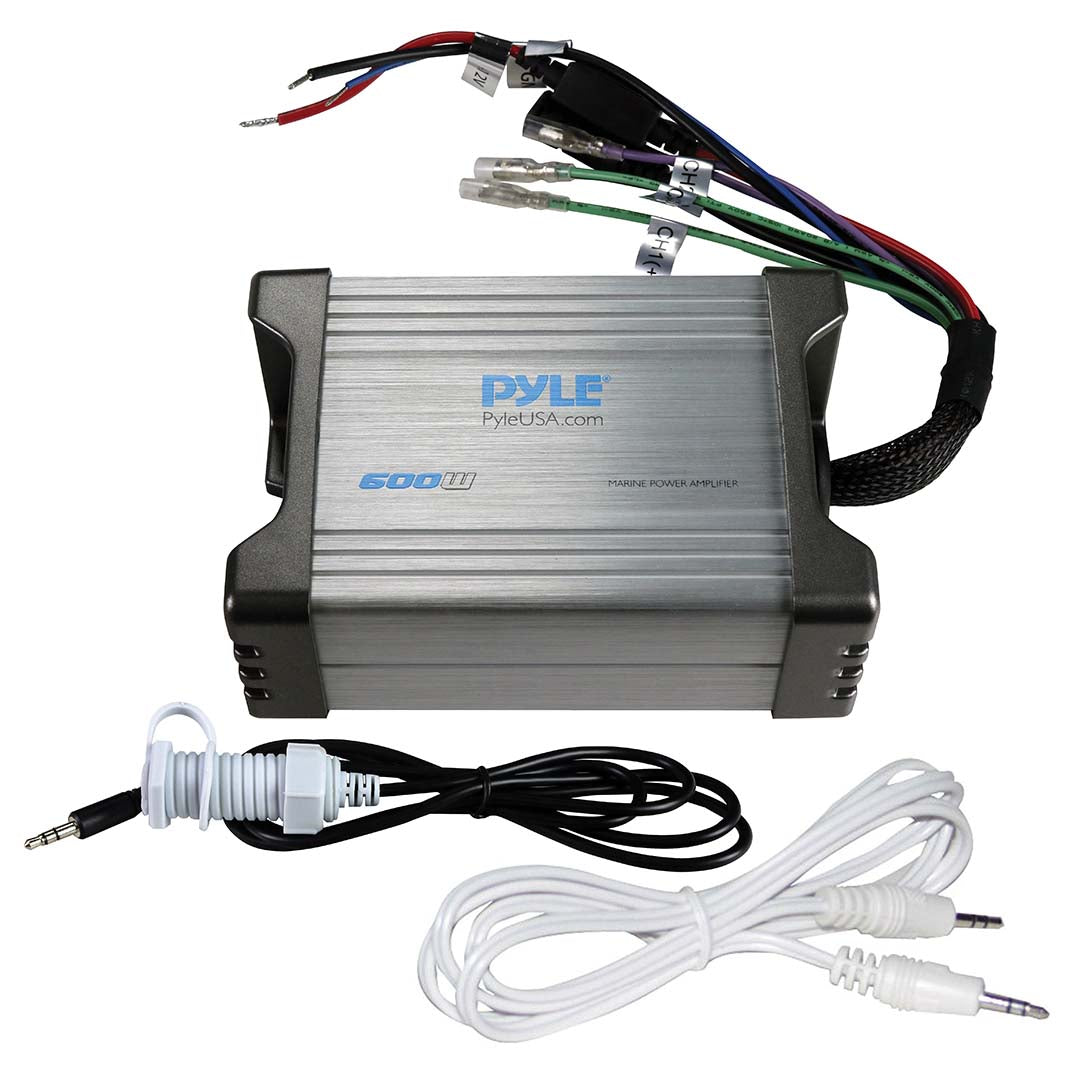 Pyle Marine 2 Channel Amplifier 600W MAX